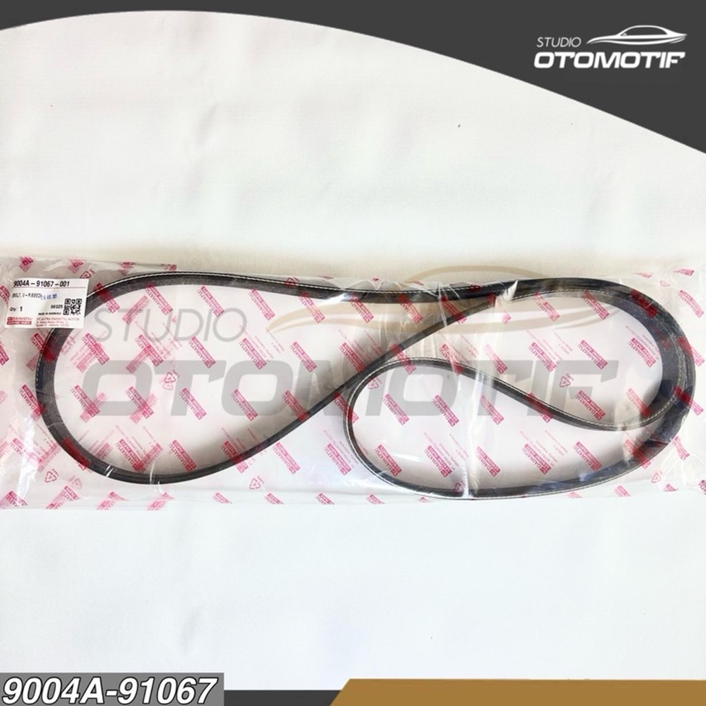 เข็มขัดพัดลม New Rush Terios F800 Gen3 2018-2025 Fanbelt พัดลมเข็มขัด V-Belt 91067