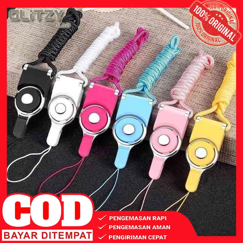 สร้อยคอ HP GANTUNGAN 2-in-1, ที่วางโทรศัพท์มือถือ, ป้ายชื่อห้อยคอ, Flashdisk, สายคล้องบัตร Id, การ์ด