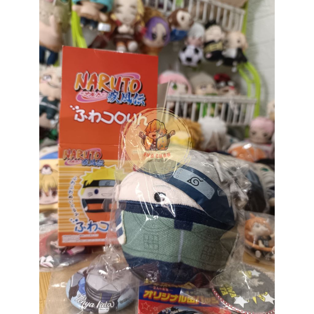 Kakashi Hatake Fuwa Fuwakororin S ตุ๊กตาพวงกุญแจตุ๊กตาอะนิเมะ Naruto