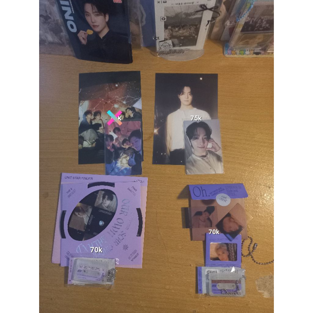 Photocard Photobook OH CD Vers Dino set digicode c digicode d Star Finder Film Slide Keyring