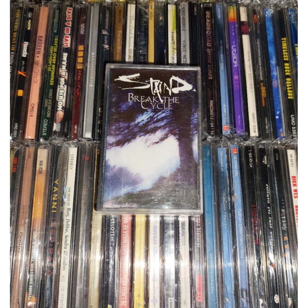Staind Cassette - Break The Cycle Hits Singles Its Been Awhile, Fede, Outside, For You