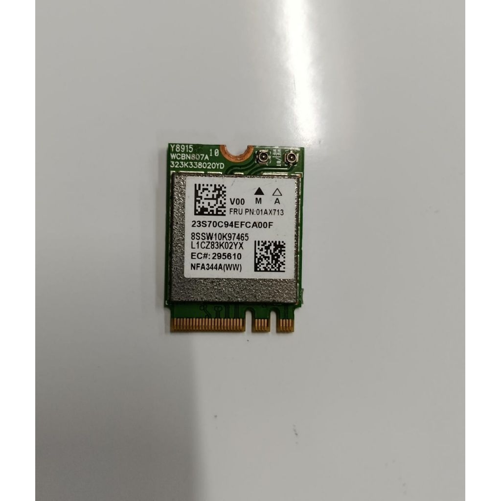 Lenovo 01AX713 Atheros QCNFA344A แล็ปท็อปไร้สาย Wifi