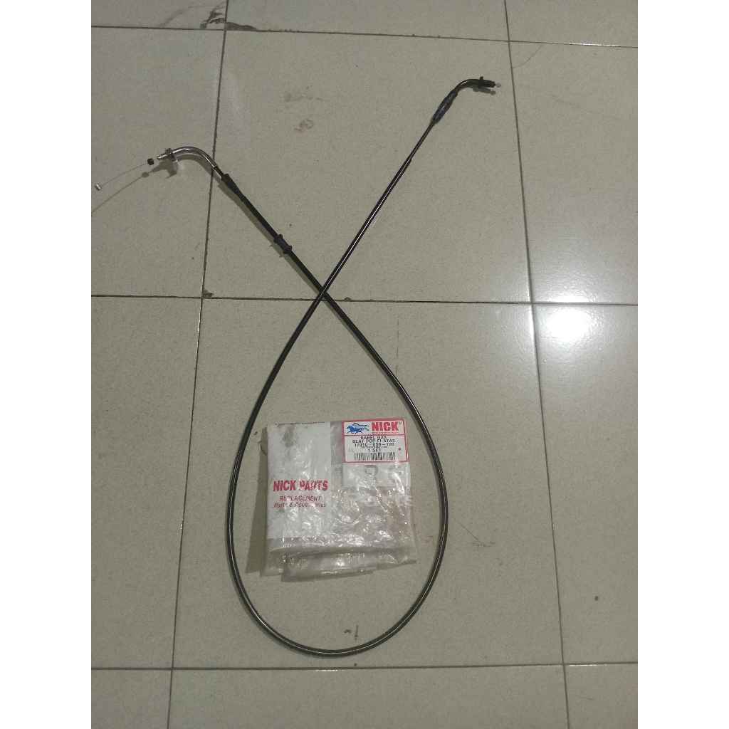 สายคันเร่งตัวบนสําหรับ BEAT POP FI ความยาว 168 CM NICK ยี่ห้อ