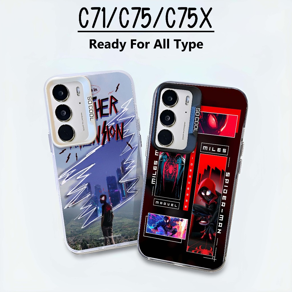 CCase Imd โฮโลแกรม Realme C71 C75 C75X Softcase Realme C71 C75 C75X Hardcasing Realme C71 C75 C75X ซ