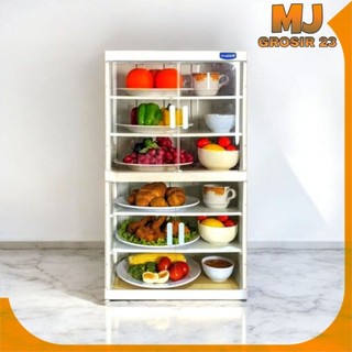 Rak piring plastik Bistro Nandos Food cabinet 3413/3416 Rak Saji