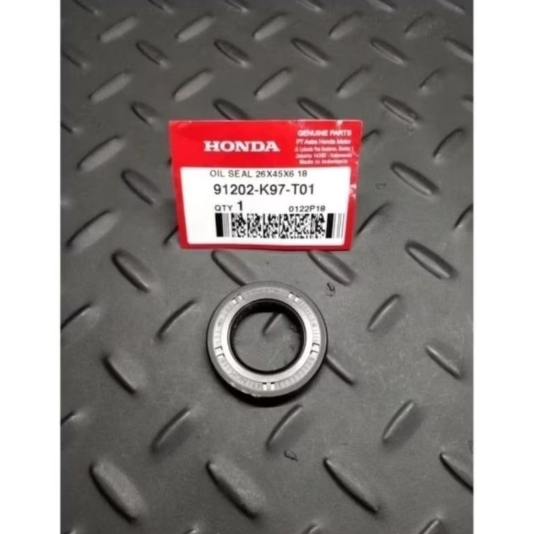 ซีลเพลาข้อเหวี่ยงหน้าซ้าย PCX 150 160 ADV Vario 160 150 125 STYLO 91202K97T01 ORIGINAL AM