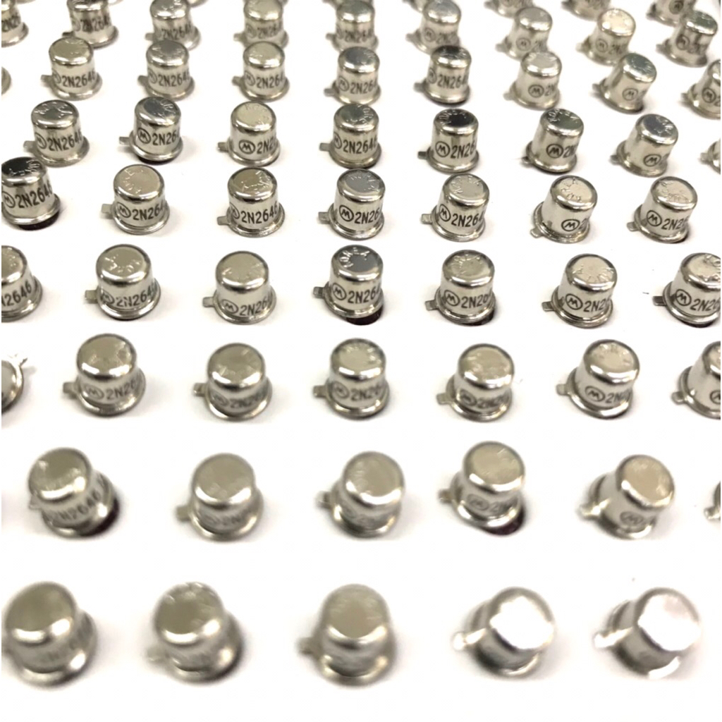 ทรานซิสเตอร์ UJT 2N 2646 ตัวเครื่องโลหะ TO-18 TR 2N2646