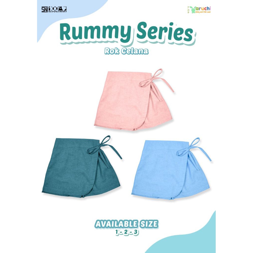 ARUCHI RUMMY SKIRT/KIDS SKIRT SERIES