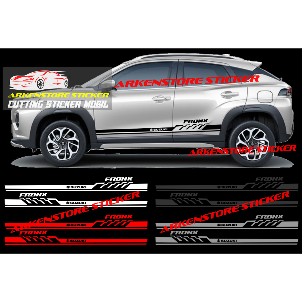 สติ๊กเกอร์ติดรถยนต์ Fronx สติ๊กเกอร์ตัด suzuki fronx สติ๊กเกอร์ติดรถ fronx สติ๊กเกอร์