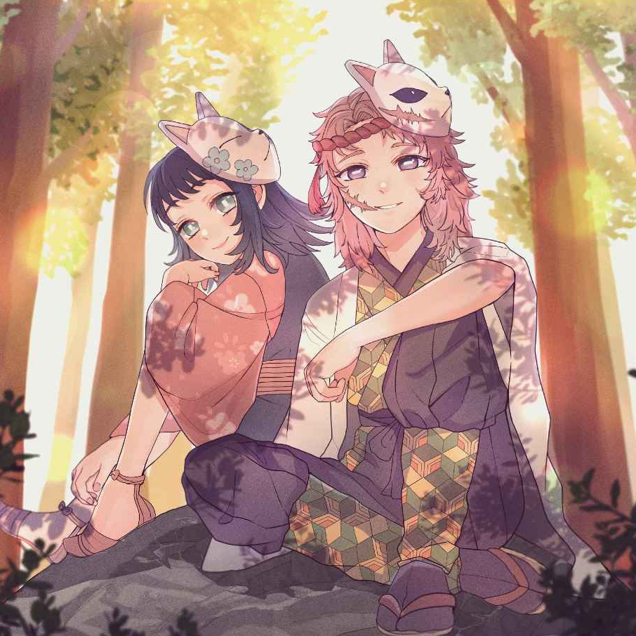 การ์ด Demon Slayer Kimetsu no Yaiba Makomo Sabito