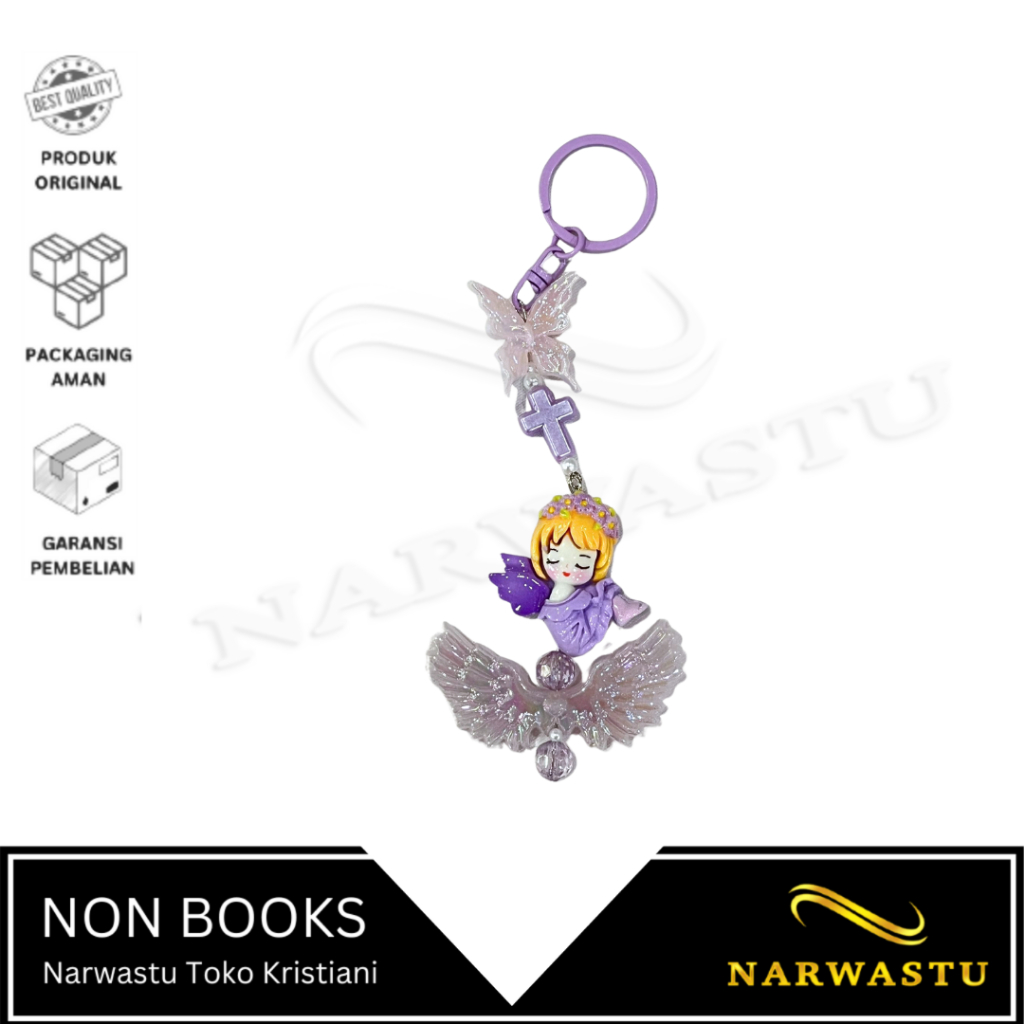 GANTUNNA NARWASTU - พวงกุญแจแองเจิลใหญ่ - GC009