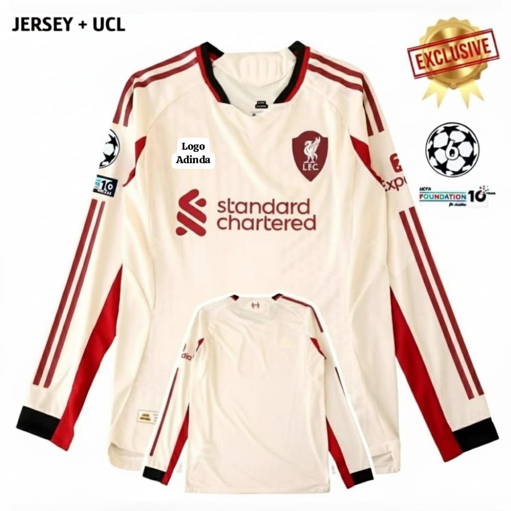NEW LONG SLEEVE LV JERSEY 2025 เกรดเดิม