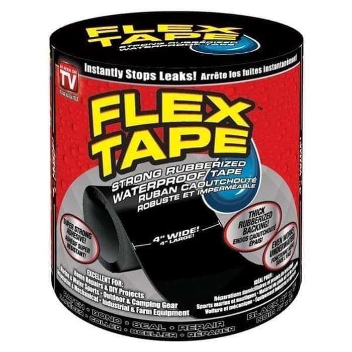 Flex Tape Flextape เทปกาวกันน้ําที่แข็งแกร่งเป็นพิเศษ
