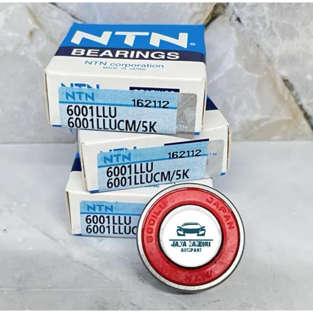 BEARING 6001 LLU NTN RUBBER CAP 6001LLU NTN