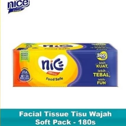 NICE FACIAL TISSUE FACIAL TISSUE / BABY TISSUE / MULTIPURPOSE TISSUE