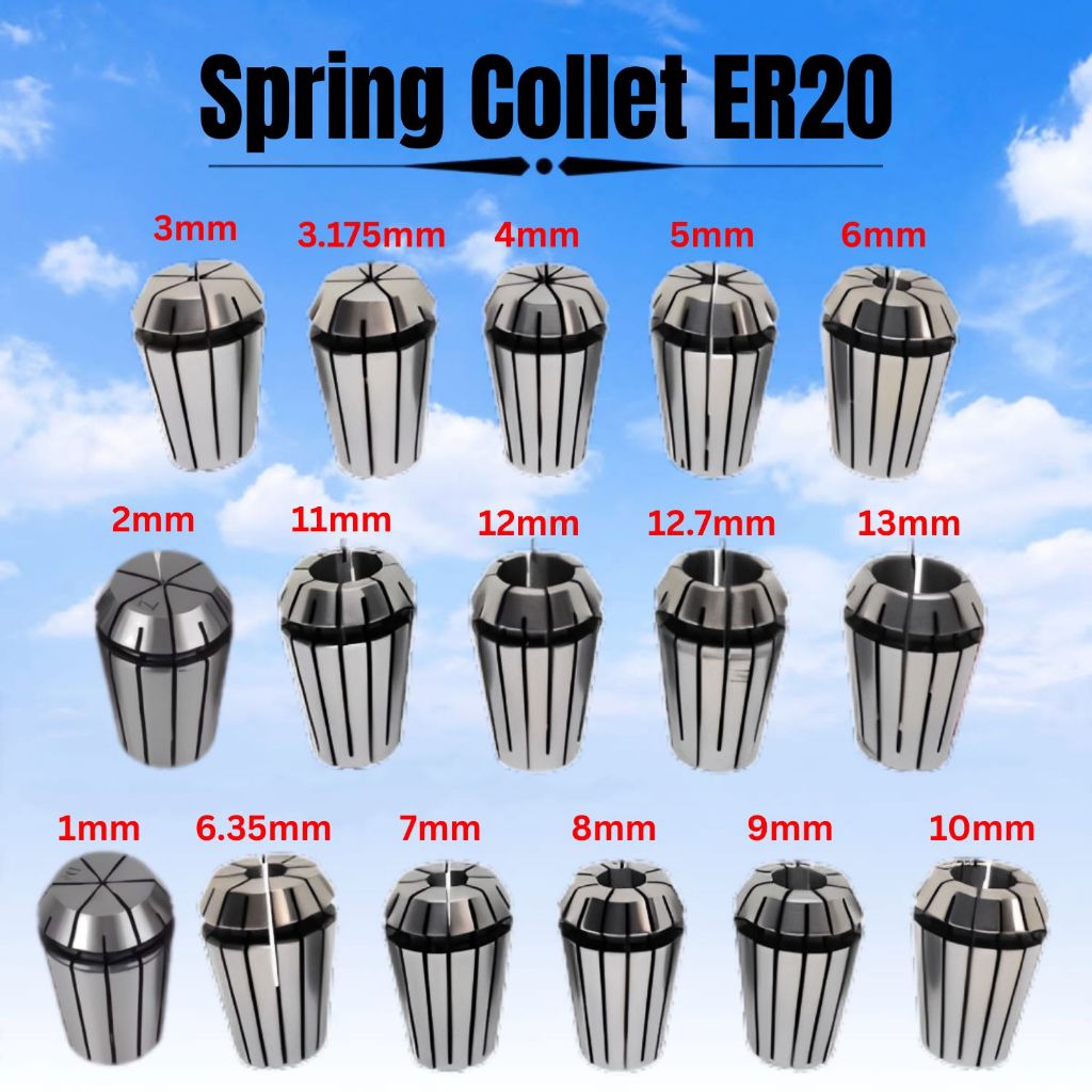 อะแดปเตอร์ Ms7 collet chuck ER20 ER 20