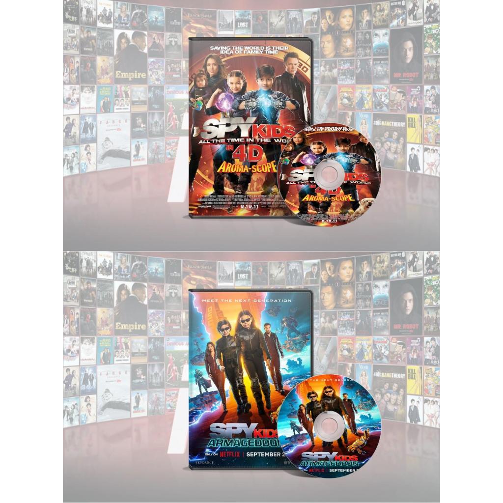 DVD Spy Kids All The Time In The World (2011) + DVD Spy Kids Armageddon (2023)