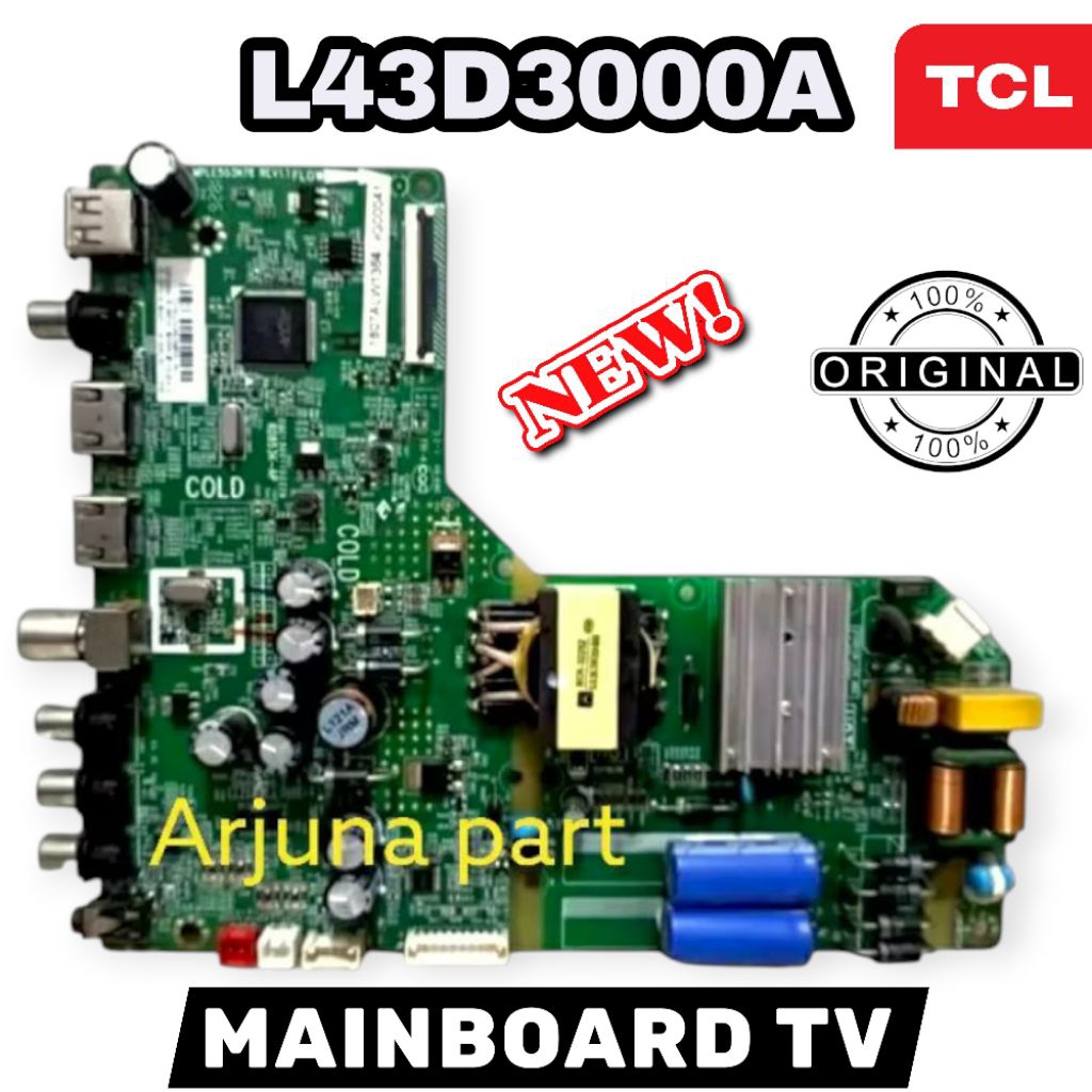 MESIN MB TV TCL L43D3000A / ทีวีเมนบอร์ด TCL L43D3000A / MACHINE TV TCL L43D3000A / โมดูลทีวี TCL L4