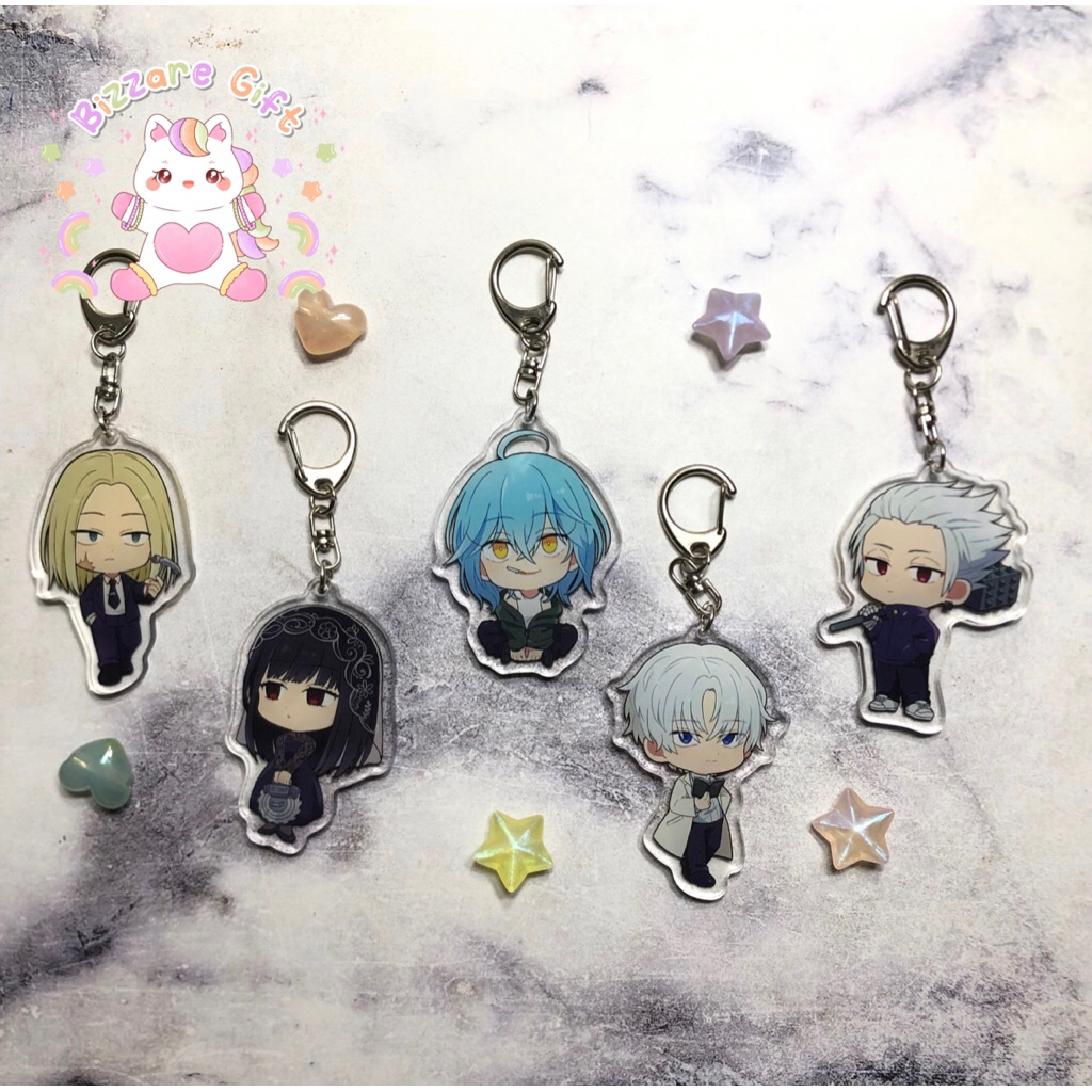 GANTUNGAN Sakamoto Days พวงกุญแจ Sakadays อะนิเมะพวงกุญแจ Shin Lu Nagumo Heisuke Shishiba Osaragi Ga