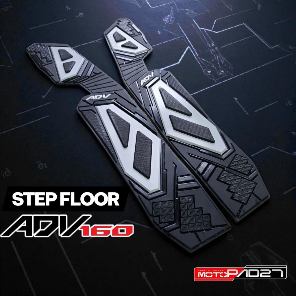 Motopad27 Honda ADV 160 ABS CBS ROADSYNC 2025 Step Floor ADV 160 Roadsync ABS CBS 2025
