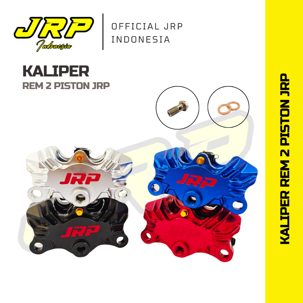 JRP - รถจักรยานยนต์สากล 2 คาลิปเปอร์ดิสก์เบรกลูกสูบ 2P คาลิปเปอร์ขวาซ้าย / 2P คาลิปเปอร์ด้านหน้าด้าน