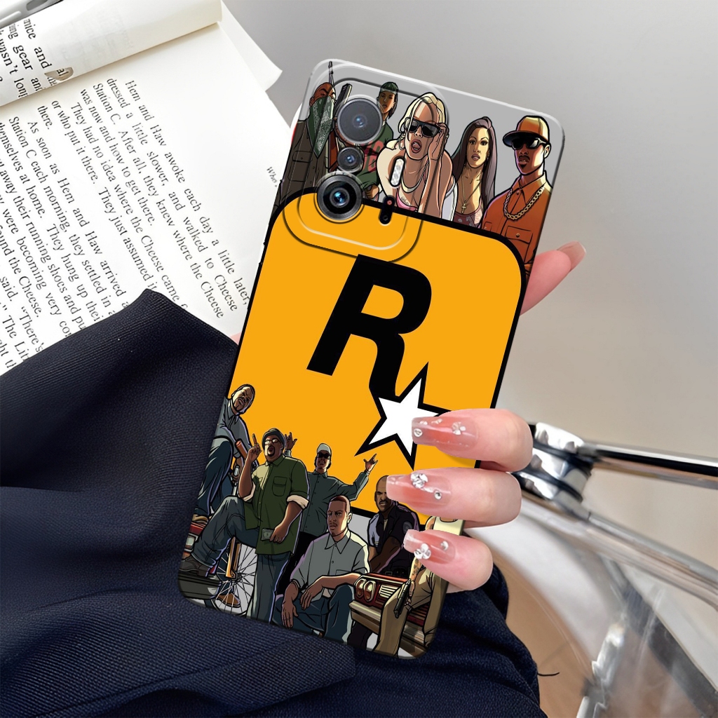 เคส Xiaomi 11T / 11T Pro Softcase - GTA Fashion Case - เคส Xiaomi 11T / 11T Pro - ซิลิโคนกล้อง Pro -