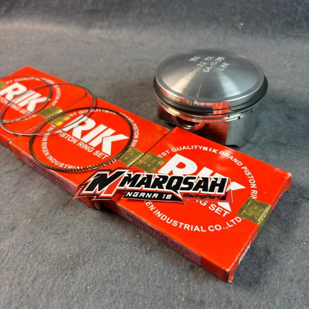 RIKEN RING SEHER PISTON SEKER LHK KAWAHARA FIM CUSTOME DOME RAW 60 63 66 67 68 70 72 MARQSAH SHOP RA