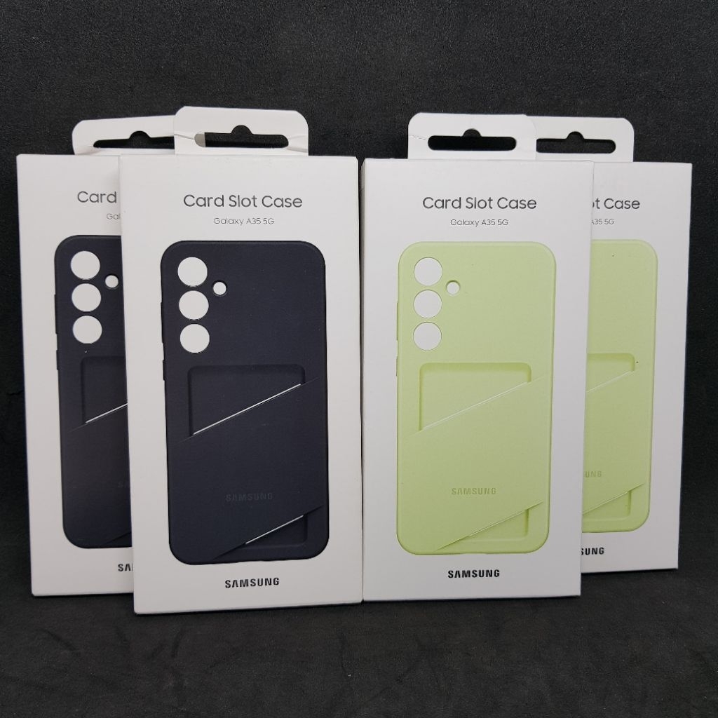 Card Slot Case Cover Samsung Galaxy A35 5G ORIGINAL