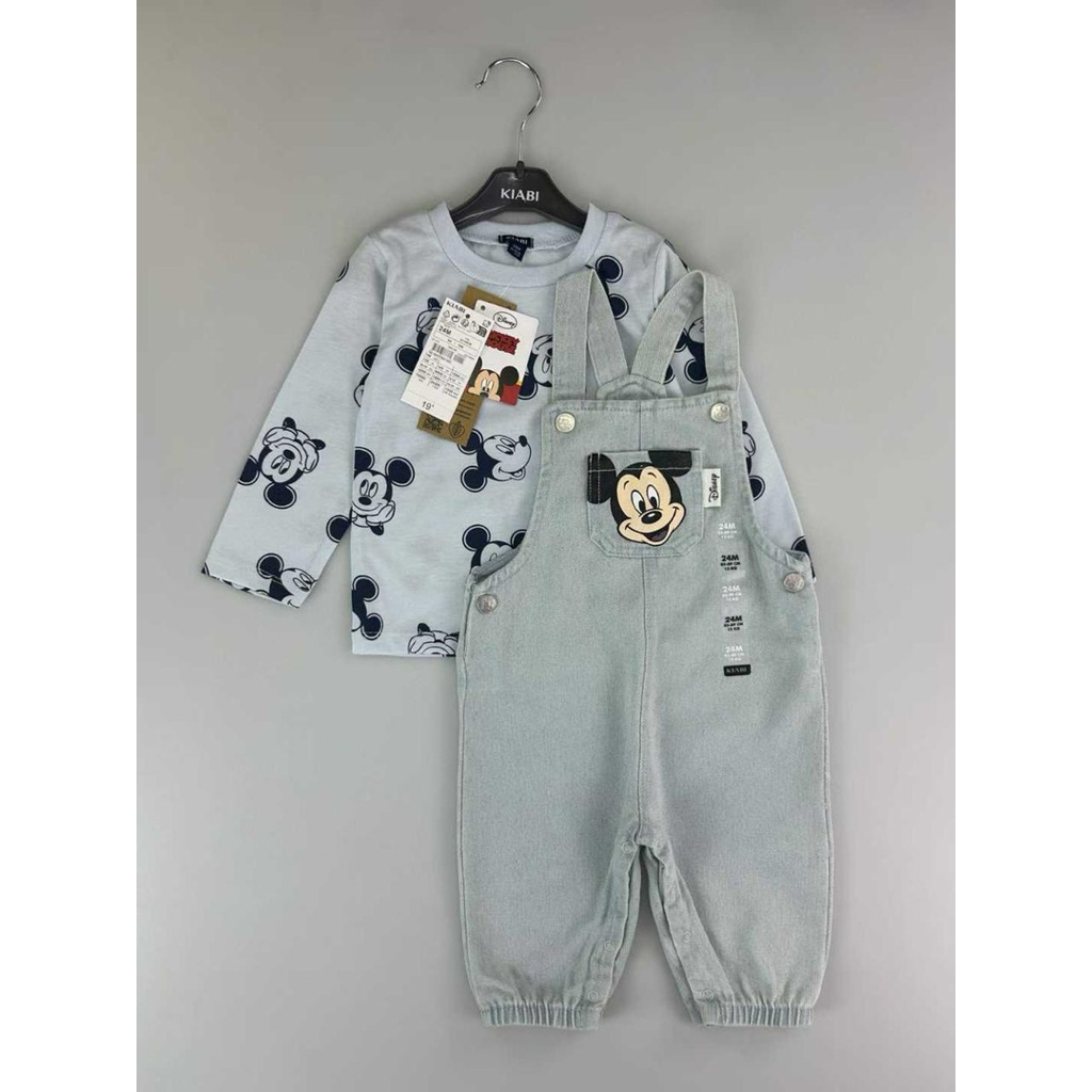 KIABI MICKEY DENIM OVERAL !!️
