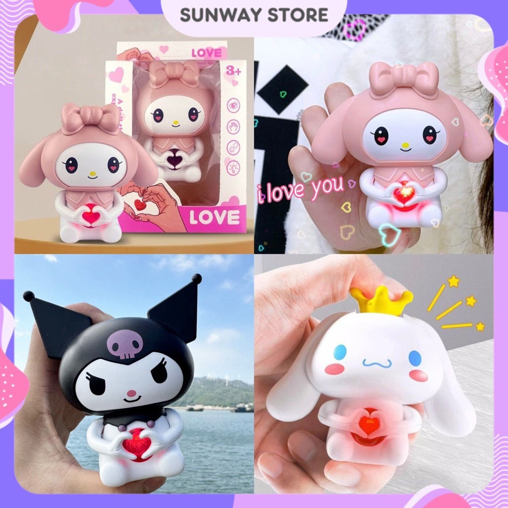 LOVE YOU Led Night Light Audio Version / I LOVE YOU ไฟและเสียง / จอแสดงผล I LOVE YOU / ตุ๊กตาเสียง /