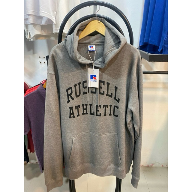 Russell Athletic Dark Grey BigSize เสื้อฮู้ดผู้ชาย