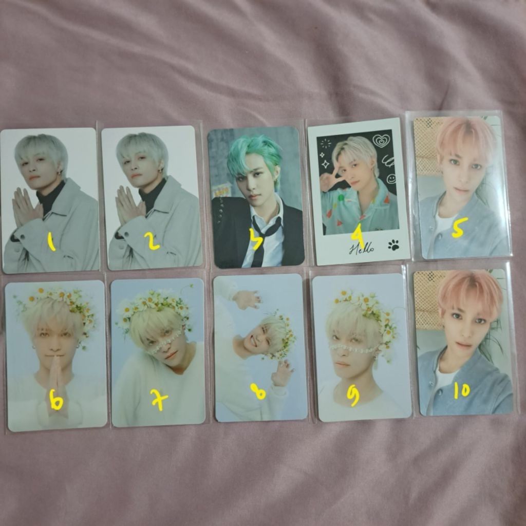 PC WAYV YANGANG โฟโต้การ์ด NCT POLAROID PATTERN บ้าน LITTLE FRIEND FRIENDS PHOTO ชุดแพ็ค UNIVERSE LE