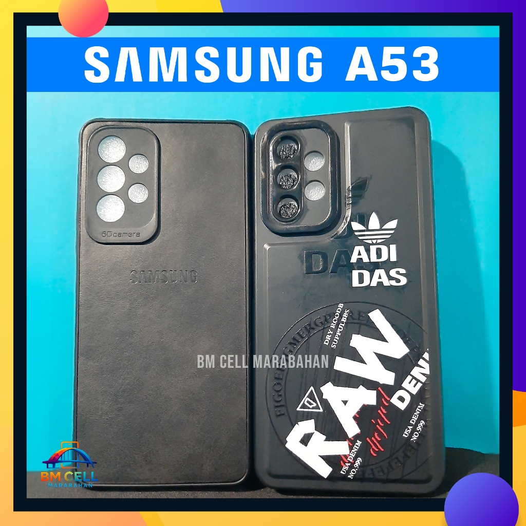 เคส Samsung A53 TPU พร้อม Cool Guys Motif Premium Softcase Samsung A53 Stylish Sporty Design