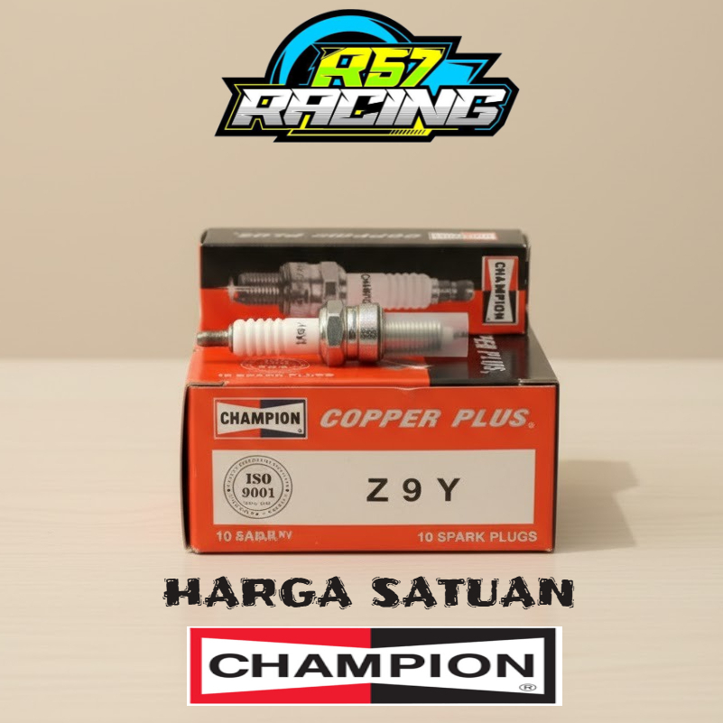 CHAMPION Z9Y SPARK PLUG AUTOMATIC DUCK SPARK PLUG GRAND SUPRA SPARK PLUG MIO SPARK PLUG ราคาหน่วย