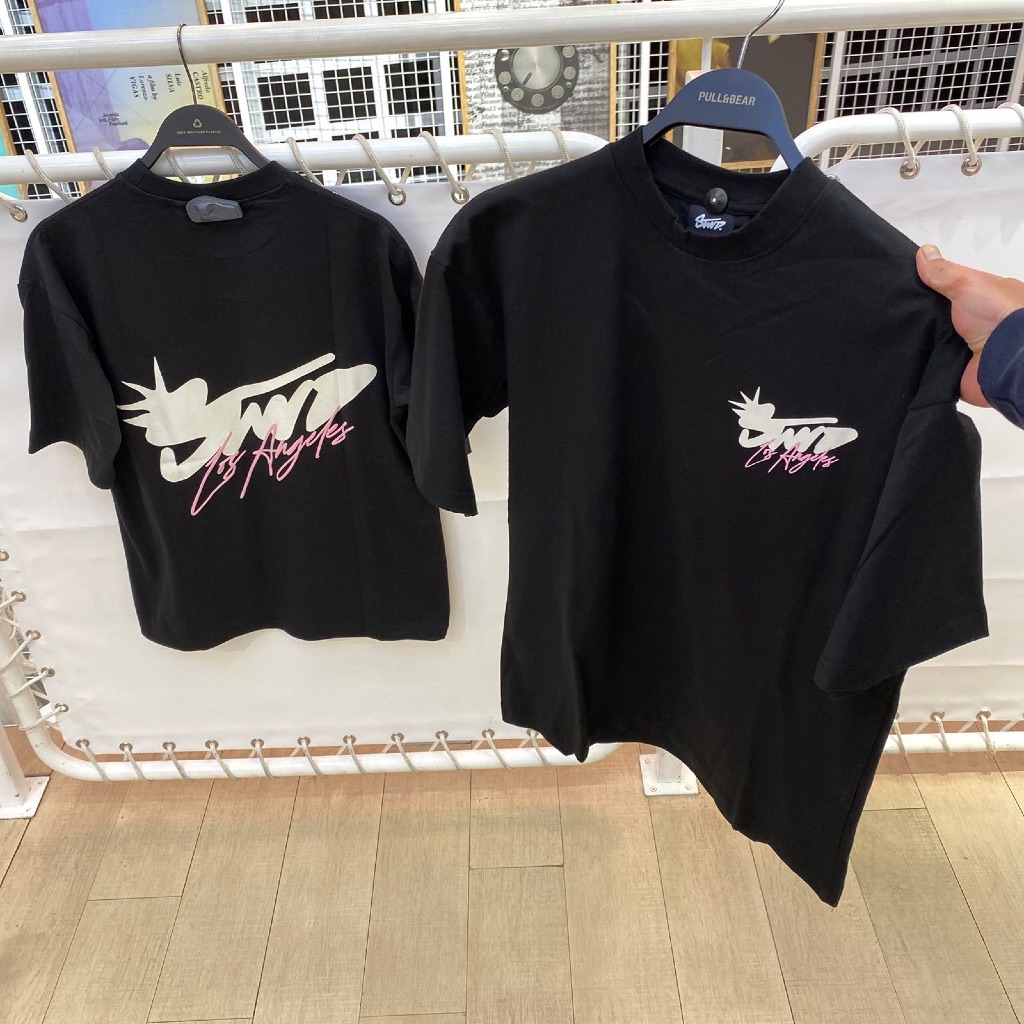 จัสทิพ. เสื้อยืดโลโก้ STWD Pull&Bear (ผู้ชาย)