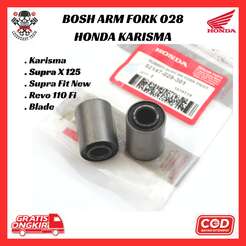 Bosh Arm Frok Honda Kharisma - Supra X 125 - Supra Fit New - Revo 110 Fi - Blade 52147-028-301
