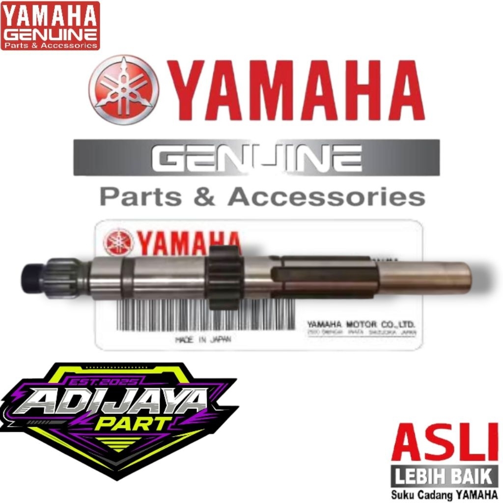 MAIN AXLE AS GEAR RATIO R15 V3 VVA WR 155 ORI YGP BK6-E711-00