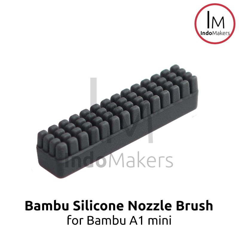 3D Bamboo Lab Printer A1 Mini หัวฉีดซิลิโคนแปรง Scrubber Wiper อะไหล่ทดแทน