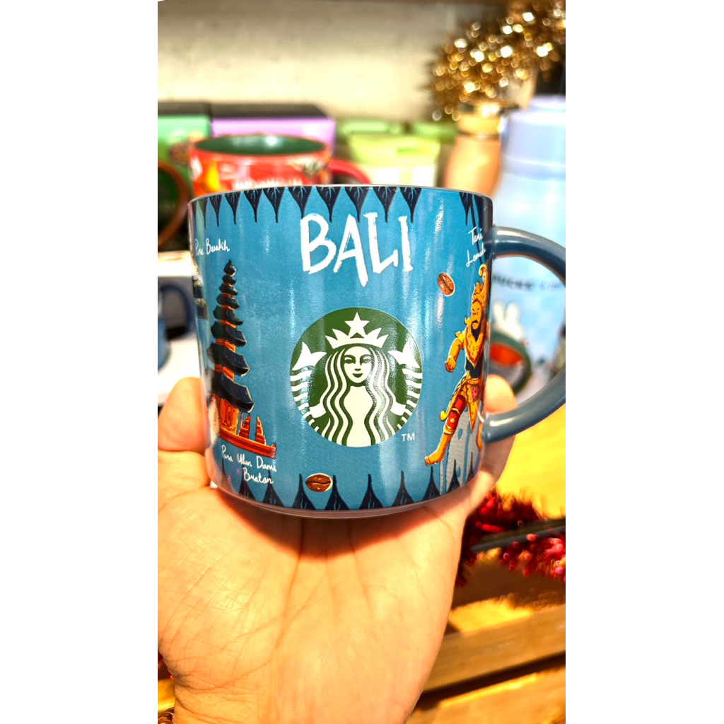 แก้ว Starbucks 16oz Series 2025 - City of Bali