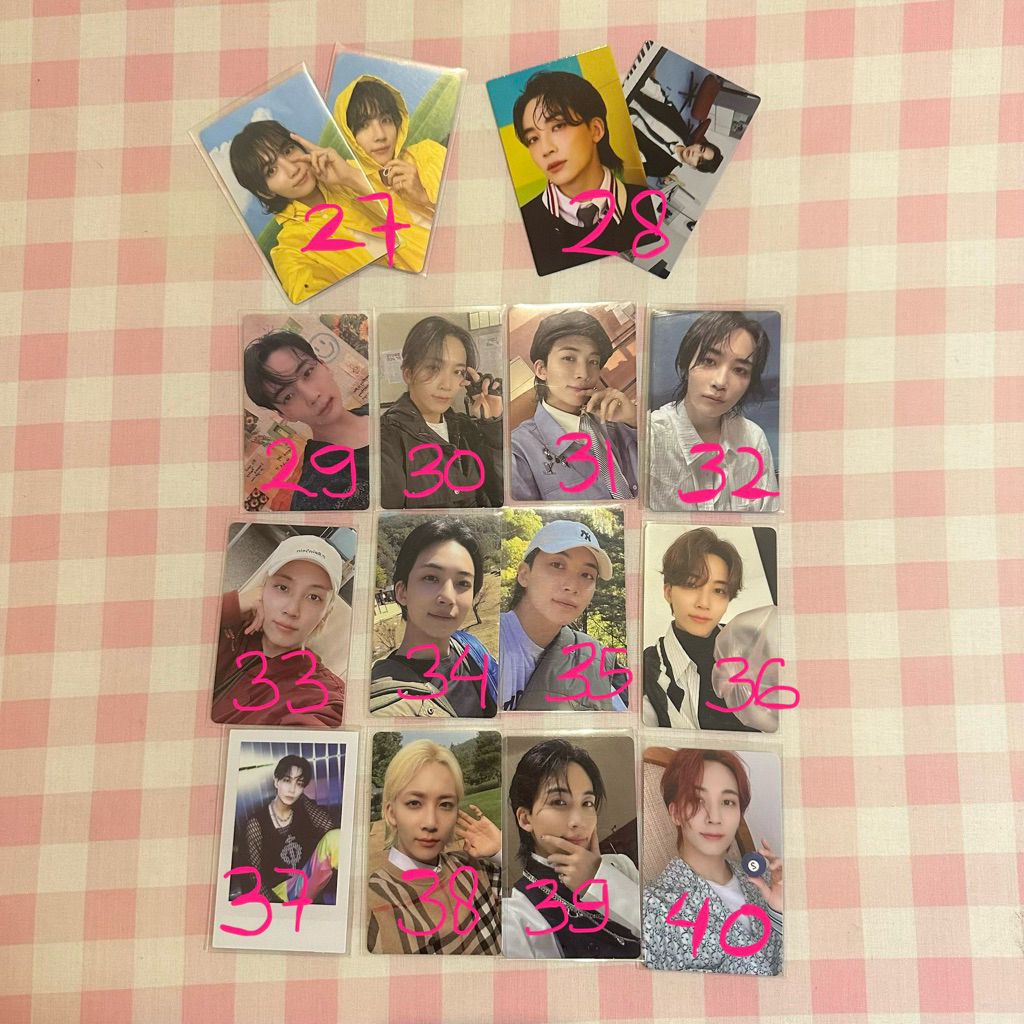 การ์ด Seventeen Jeonghan