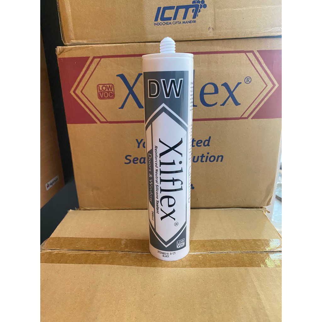 Xilflex DW Neutral Sealant 300ml - สีดํา