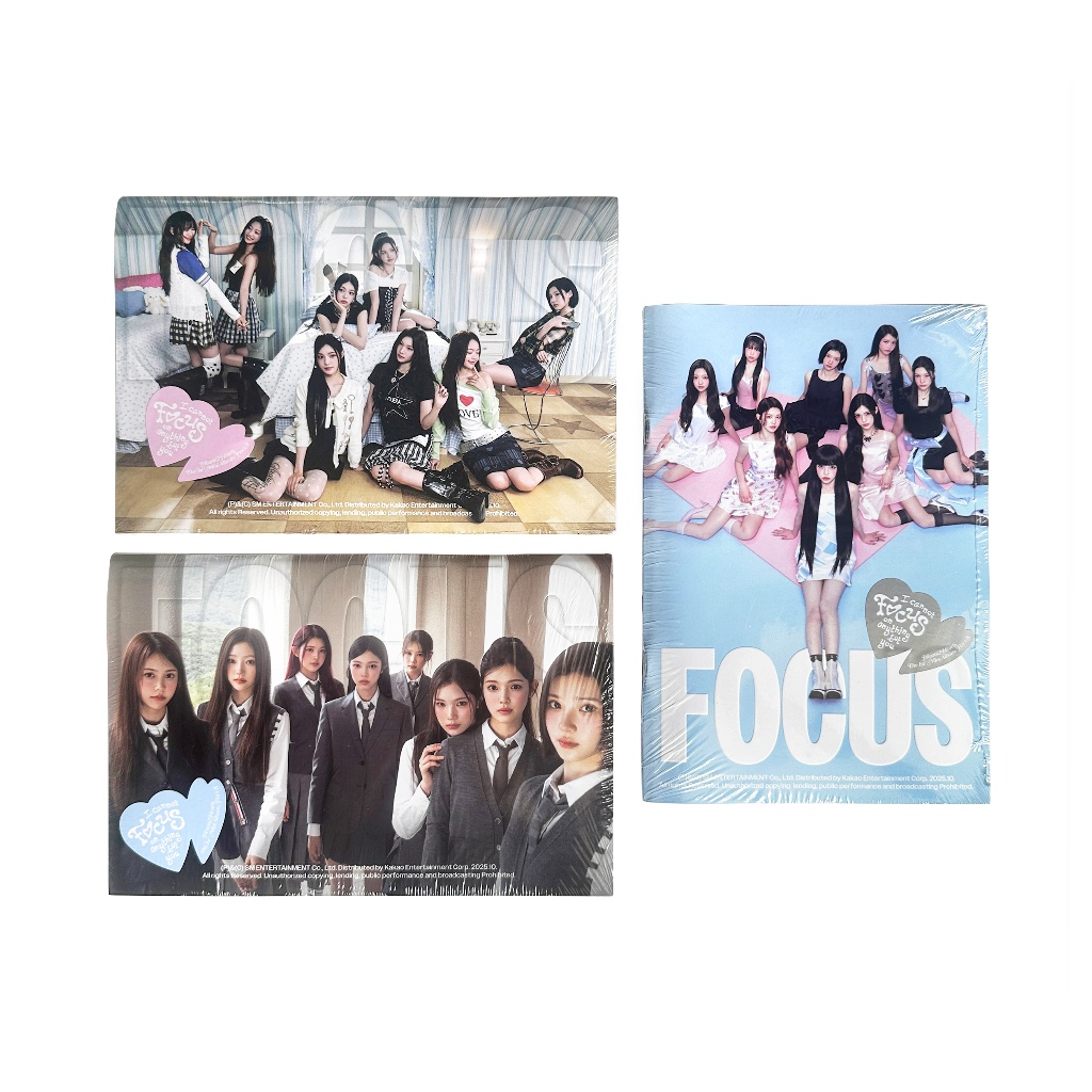 Hearts2Hearts - มินิอัลบั้มที่ 1 [FOCUS] (Photobook Ver.)