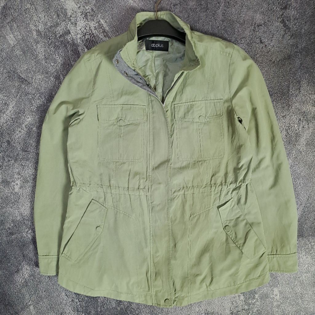 SEMI PARKA UTILITY JACKET BY AB PLUS SIZE M