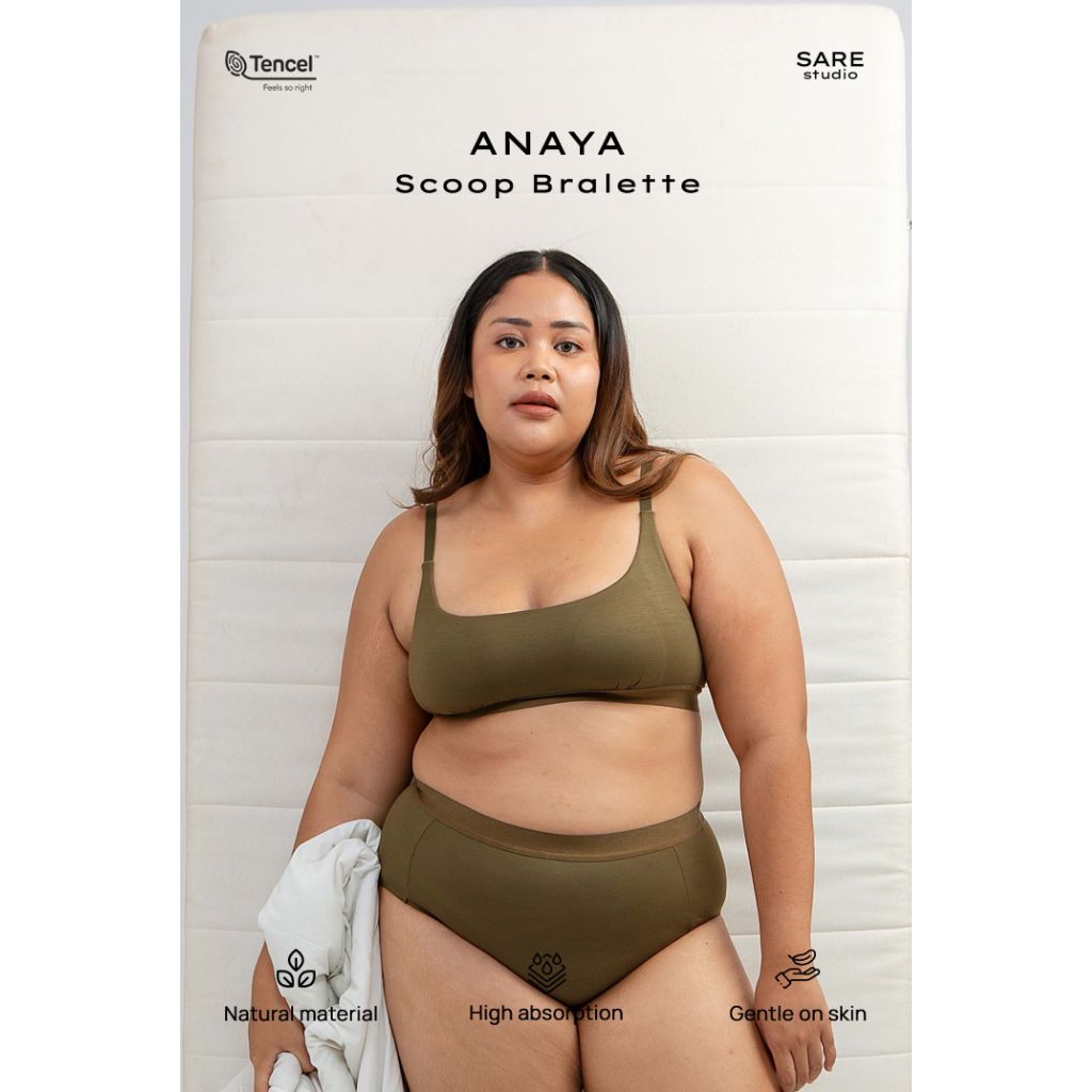 Tencel Modal Womens Underwire Cushion Bra | SARE studio ชุดชั้นใน ANAYA