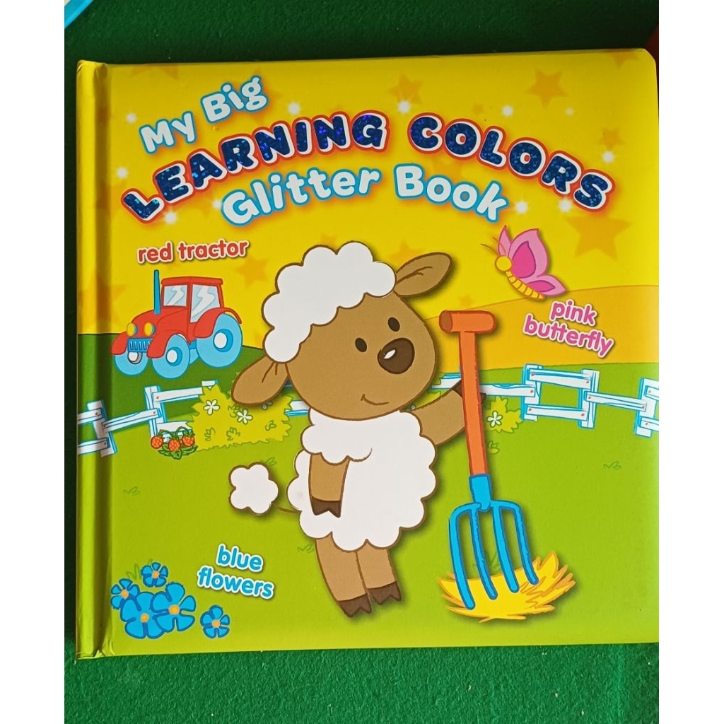 หนังสือกลิตเตอร์ My Big Learning COLORS