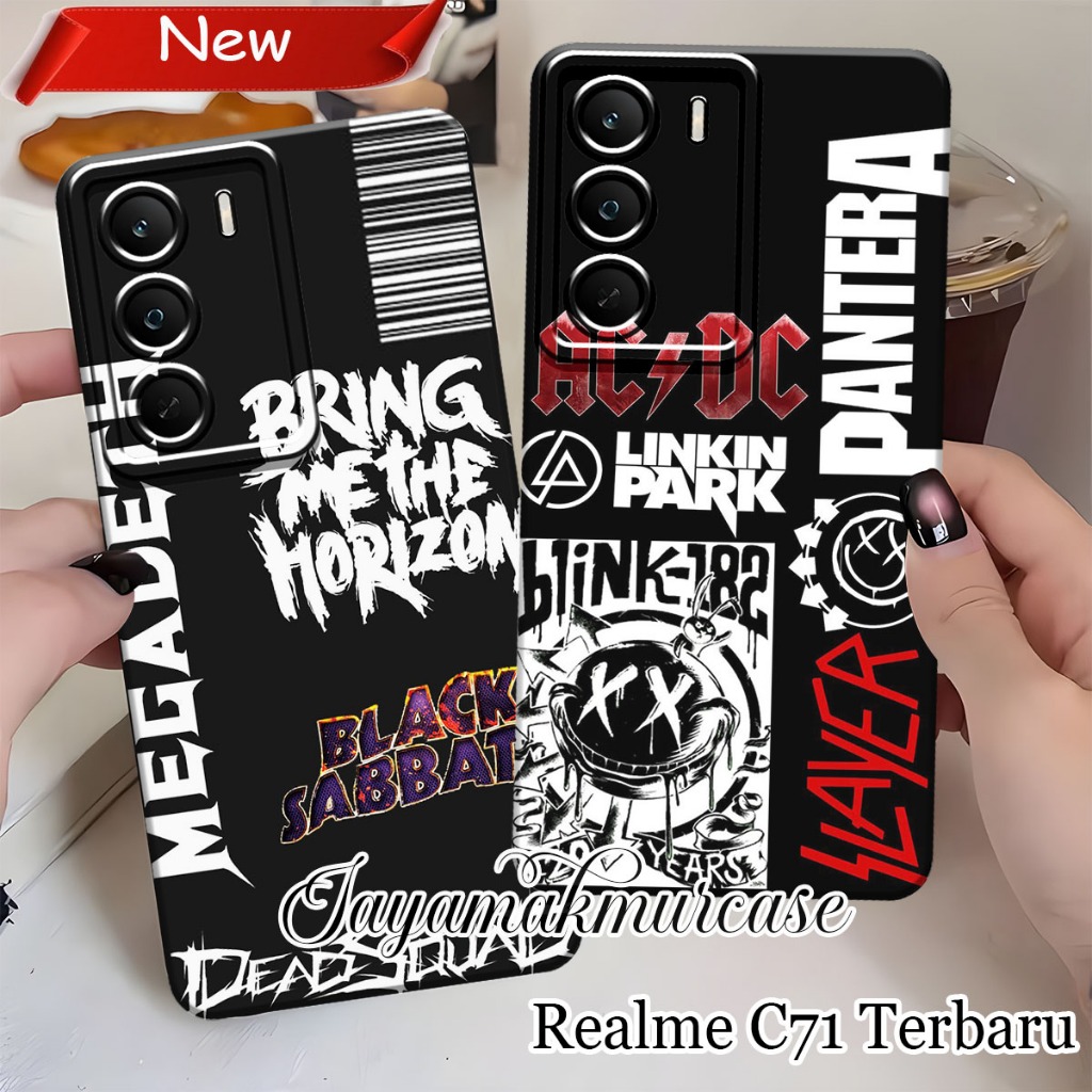 เคสRealme C71 4G 2025 - C75 - C75x - C53 - C51 - C51s - C63 - C67 - C61 - C65 - Realme Note 50 - 60x