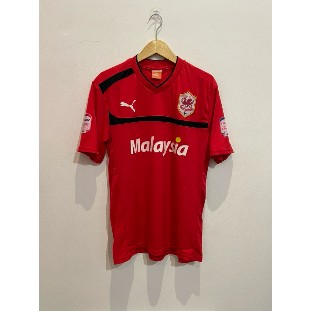 เสื้อแข่ง Cariff City 2012-13 Nns Crag Bellamy EFL Championship Rare