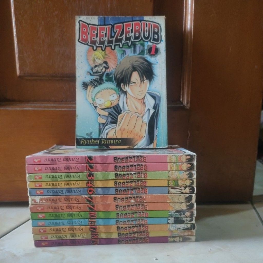 ELEX MEDIA COMIC "BELZEBUB" NUMBER: 1,2,3,4,6,7,10,15,17,18,19.