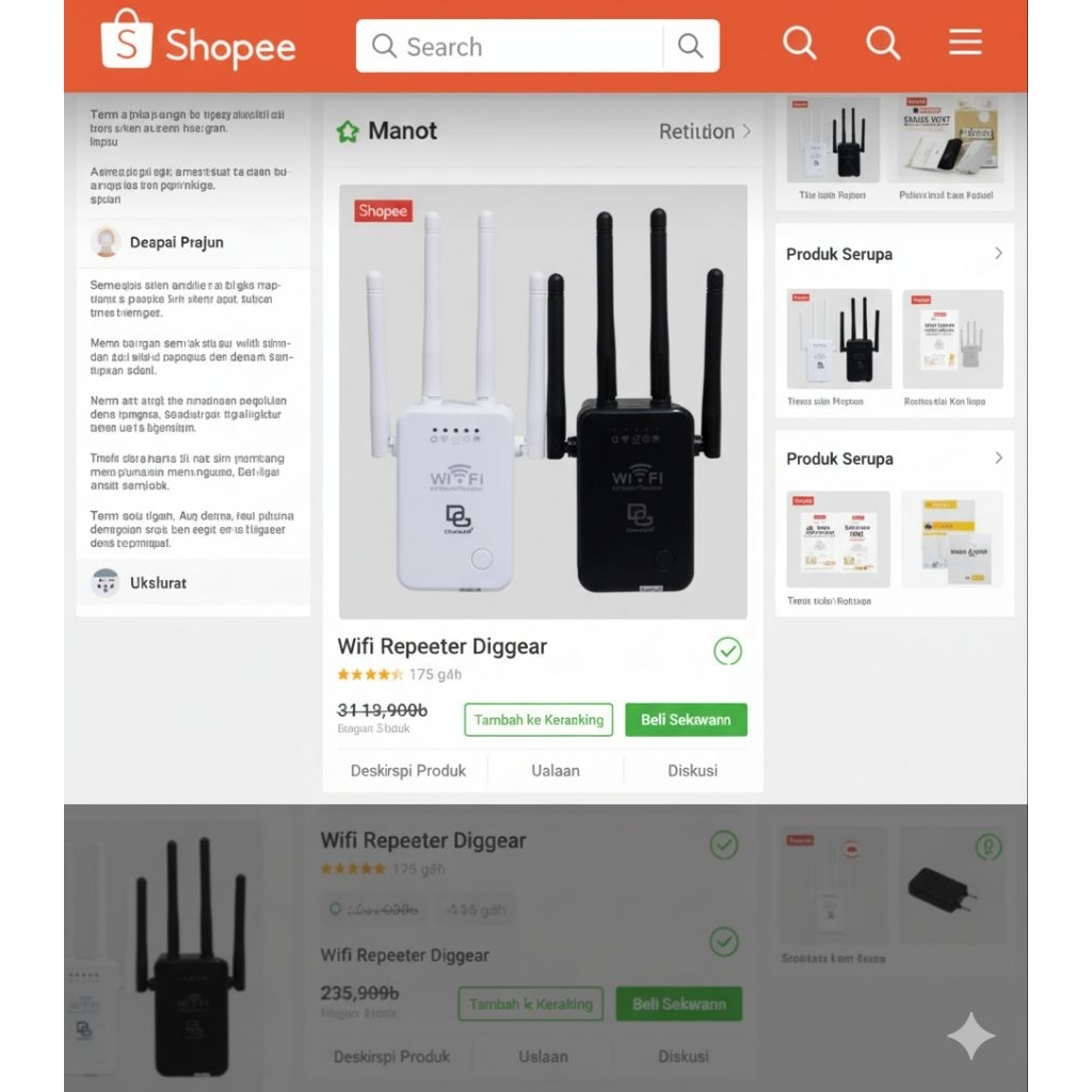 Wifi Xteender 4 เสาอากาศ