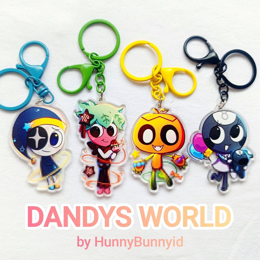 GANTUNGAN [ใหม่]พวงกุญแจ DANDYS WORLD พวงกุญแจ fanmerch
